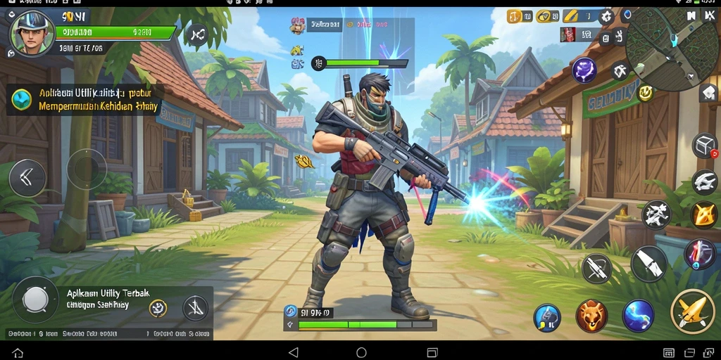 Screenshot dari tampilan antarmuka aplikasi 9N9N yang modern.