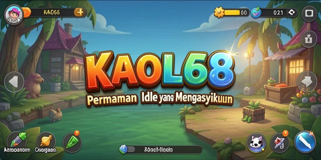 Tampilan gameplay KAOL68 yang menawan dan menyenangkan.