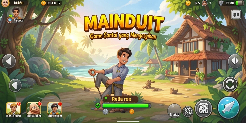 Tampilan menarik gameplay MAINDUIT yang mengasyikkan.