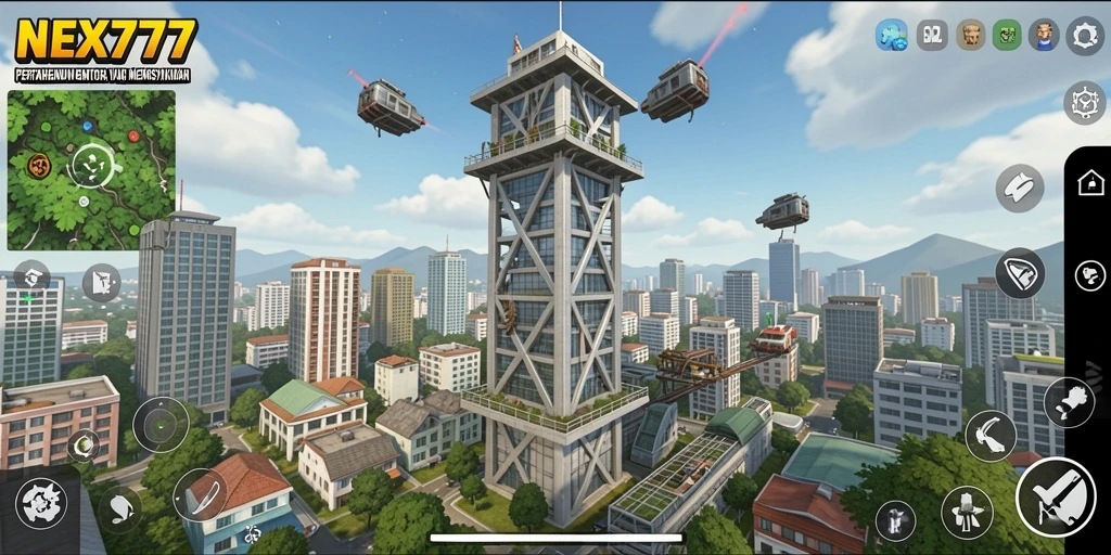 Gameplay menarik di NEX777 dengan strategi Tower Defense yang mendebarkan.