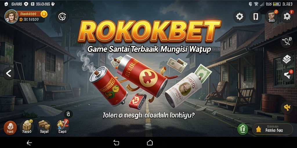 Tampilan gameplay ROKOKBET yang menarik dan seru.